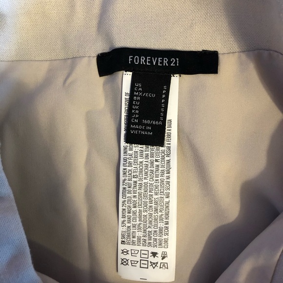 NWT LINEN WRAP MINI SKIRT - Picture 4 of 4